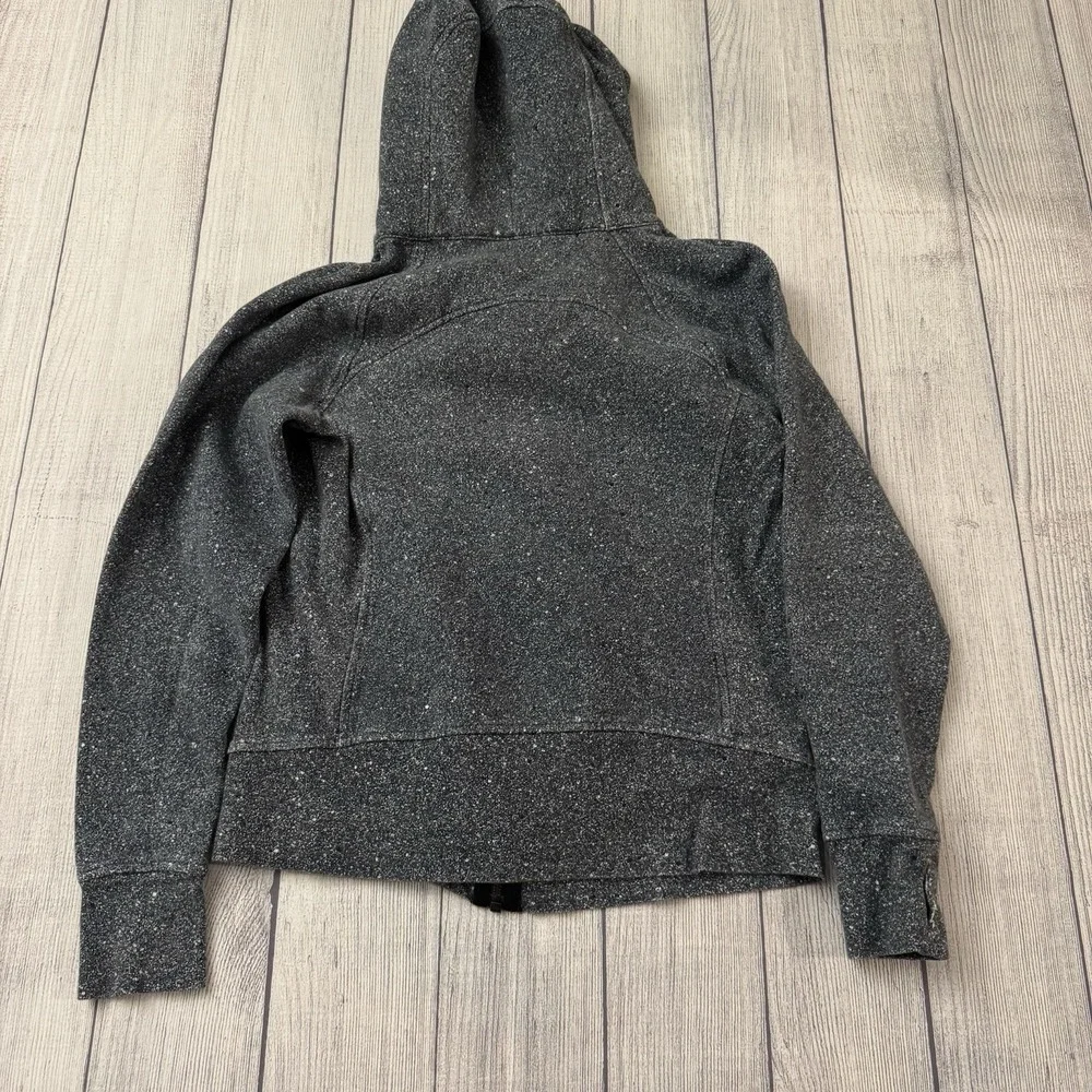 Lululemon Womens Scuba‎ Hoodie Light Fleece Luminesce Splatter Size 8